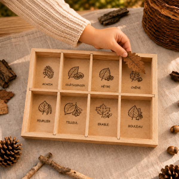Boîte de chasse au trésor : thème Arboré